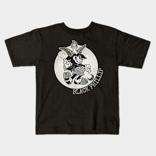 black phillip retro cartoon Kids T-Shirt